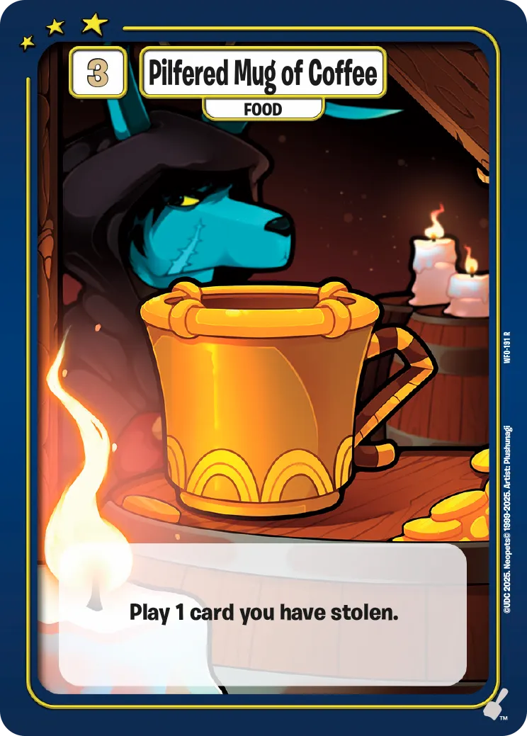 Pilfered Mug of Coffee, WFO-191 R